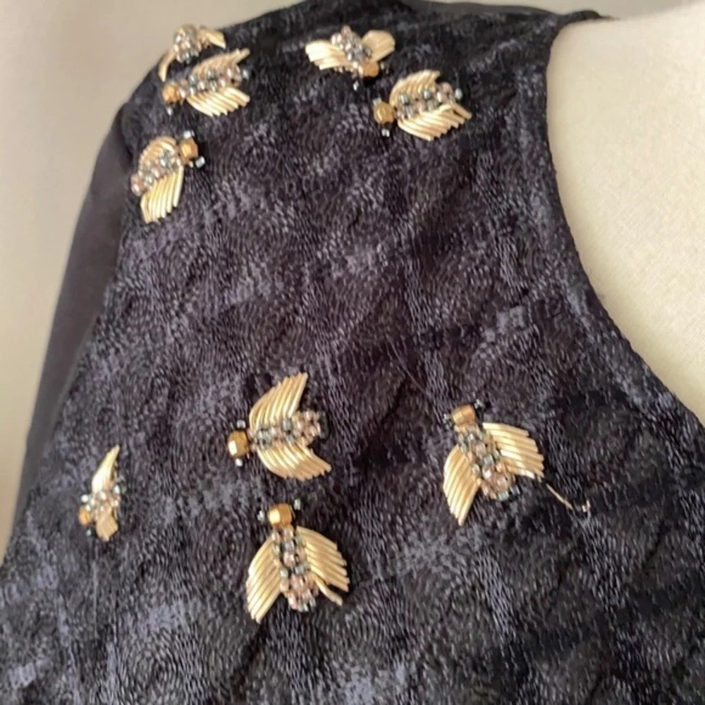 Ted Baker Lunnah Queen Bee Black Top - Picture 9 of 14